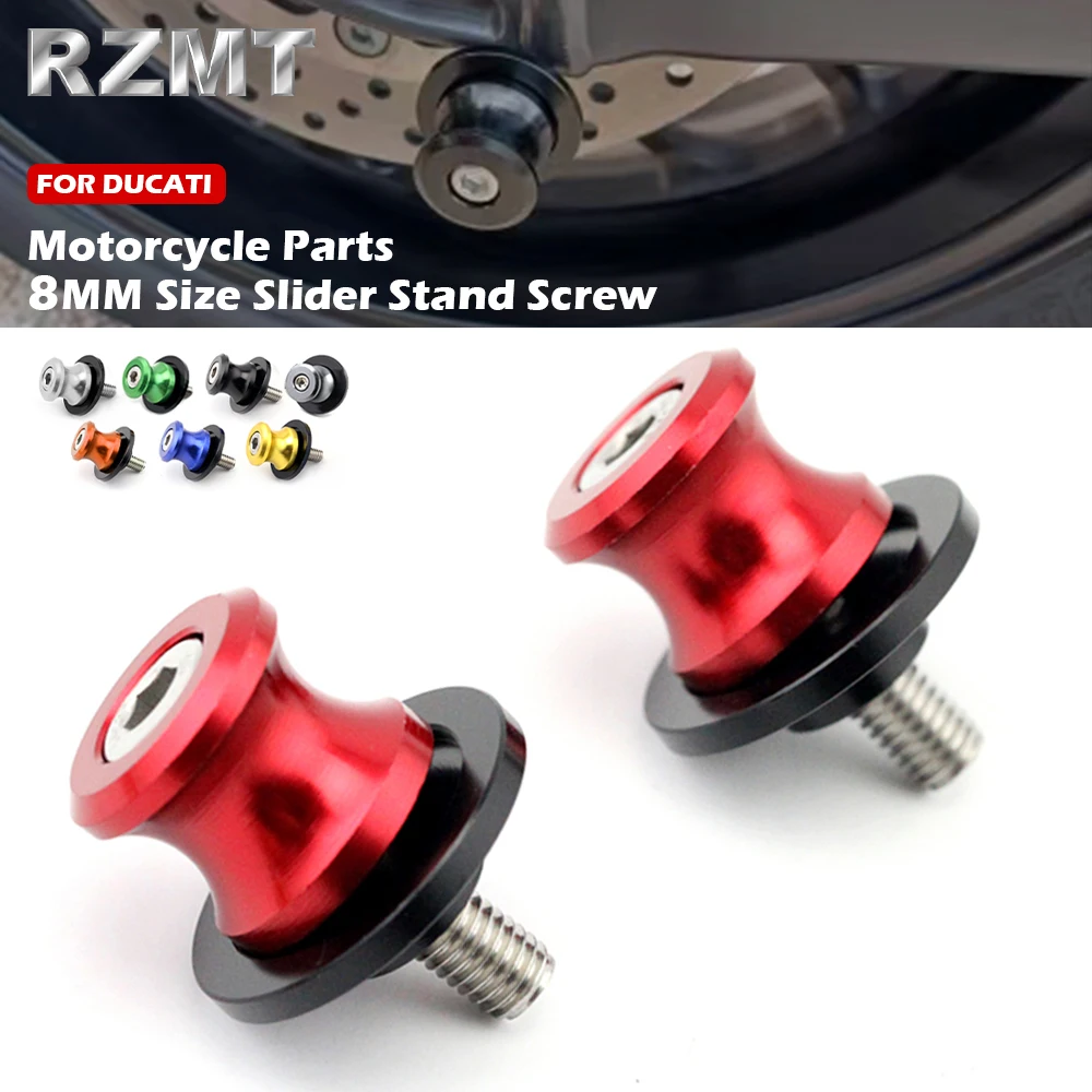 

8M Swingarm Spools For Ducati Multistrada 950 950S V2 V2S V4 V4S 1200 1260 Enduro Slider Stand Screw Motorcycle Accessories