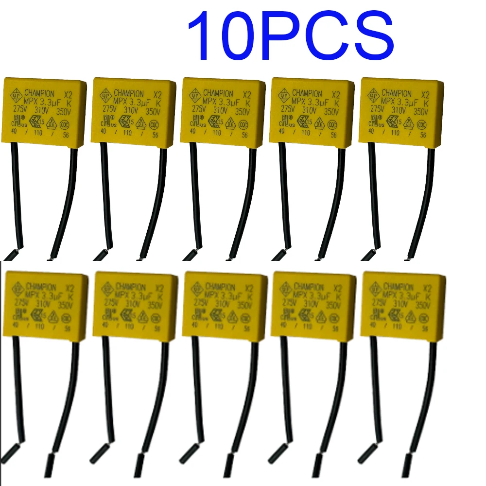 No neutral wire switch dedicated soft conductive X2 safety capacitor 2.2uF3.3uF4.5uF4.7uF 275V