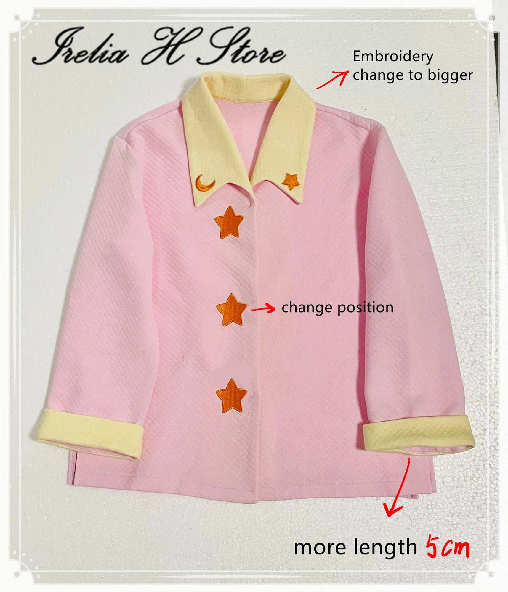 Irelia H Store Card Captor Sakura Anime Cosplays Sakura pink pajamas Comfortable loungewear Anime Sleepwears