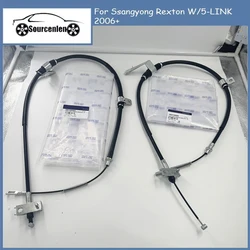 OEM 4901008B03 4902108000 Rear Handbrake Cable Left Right LH RH 2PCS FOR Ssangyong Rexton W/5-LINK 2006+