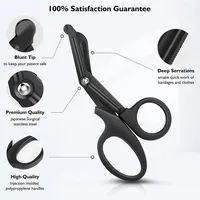 Tactical Medical Scissors Paramedic EMT Rescue Survive Scissor Trauma Wound Treatment Gauze First Aid Kit Shear Shears Survival