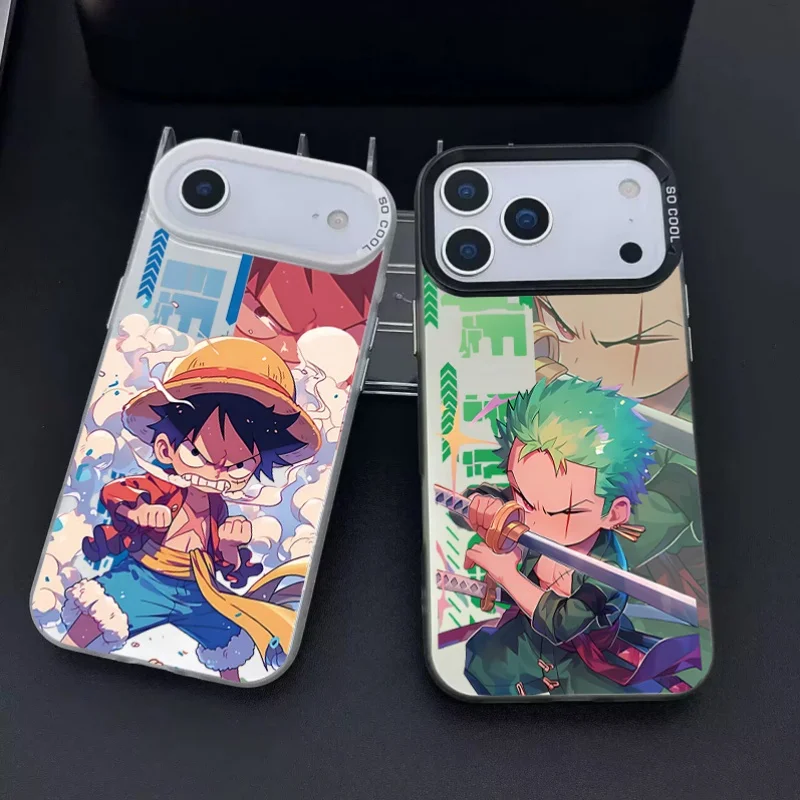 O-Een Stuk L-Luffy Zoro Behuizing Voor Xiaomi Redmi 15C A3 A5 12 12C 13C 13 14C 10 9C 10C 10 9A Note 8 9S 10S 9 10 Pro IMD Cover