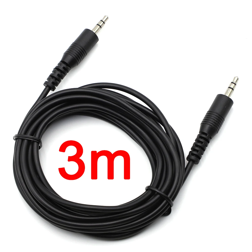 3M Audio Cable 3.5 mm Jack Male to Male Aux Cable Compatible with Car Stereos Speaker Headphones 3.5mm Jack Aux Wire Cord