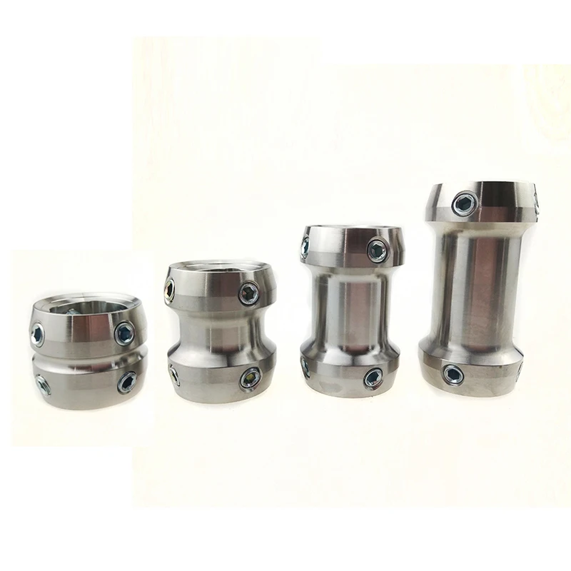Stainless steel / Titanium Bi-directions Tube Adaptor Prosthetic Leg Double Tube Adapter, Artificial Limbs Components 4P27