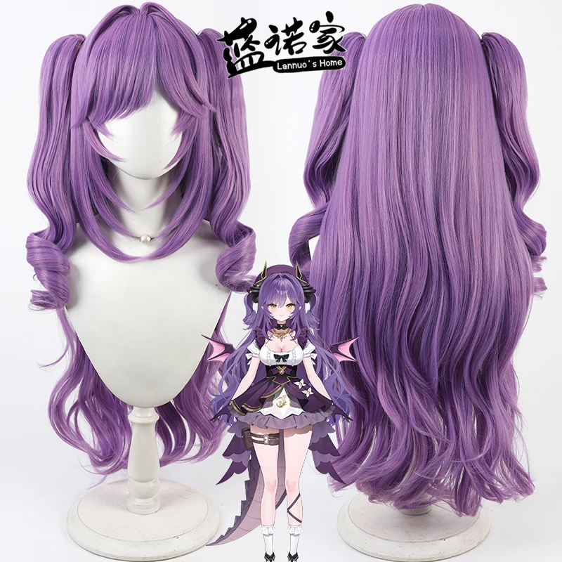 

Виртуальный YouTube Vtuber Sakihane Huya, парик для косплея, реквизит для Хэллоуина, карнавала, синтетические волосы, термостойкое волокно + шапочка для парика