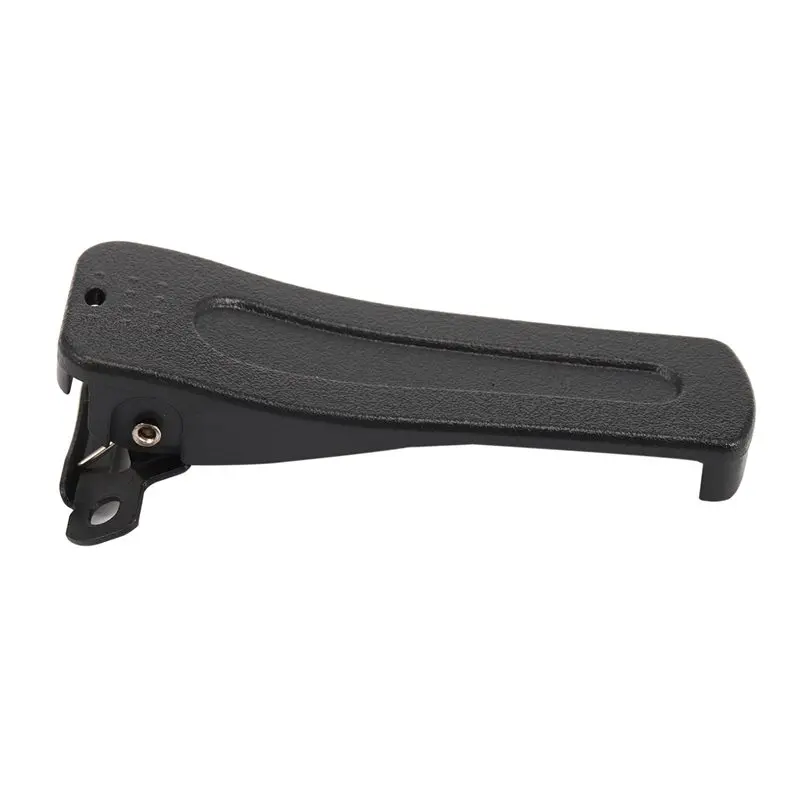 Y44A 15PCS Belt Clip for Baofeng Radio H777 BF-666S BF-777S BF-888S Walkie Talkie Clamps Black Spring Action Accessories
