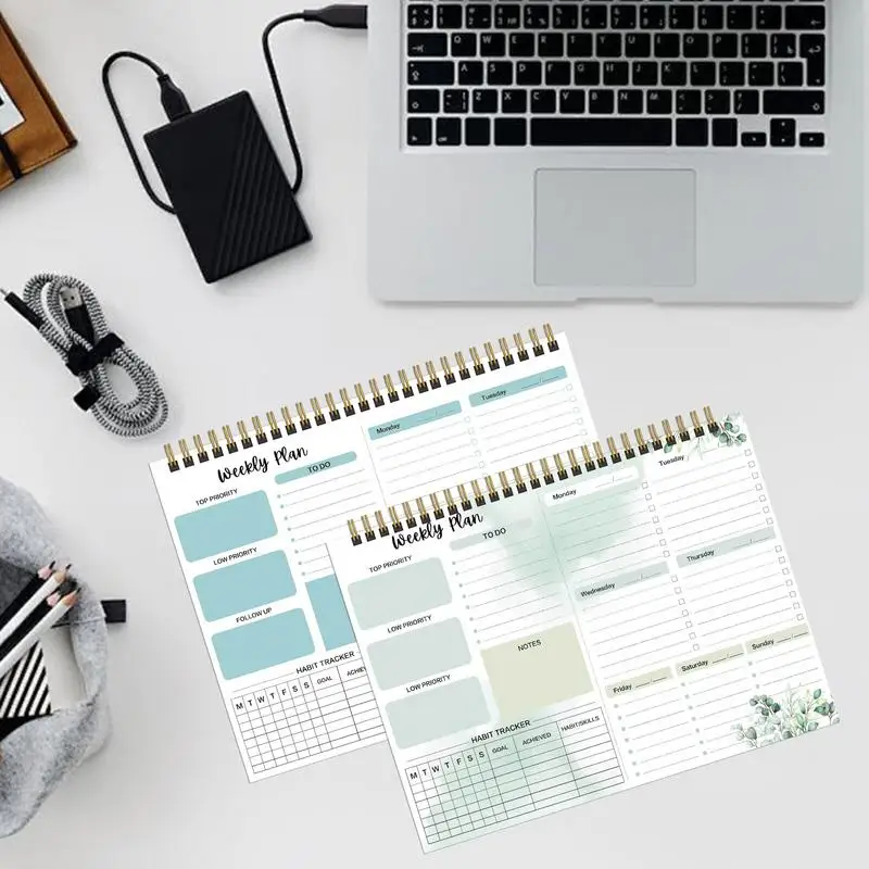 

Weekly to Do List Planner Tearable Academic Planner Notebook College School Supplies Work Planner Organizer Productivity Planner