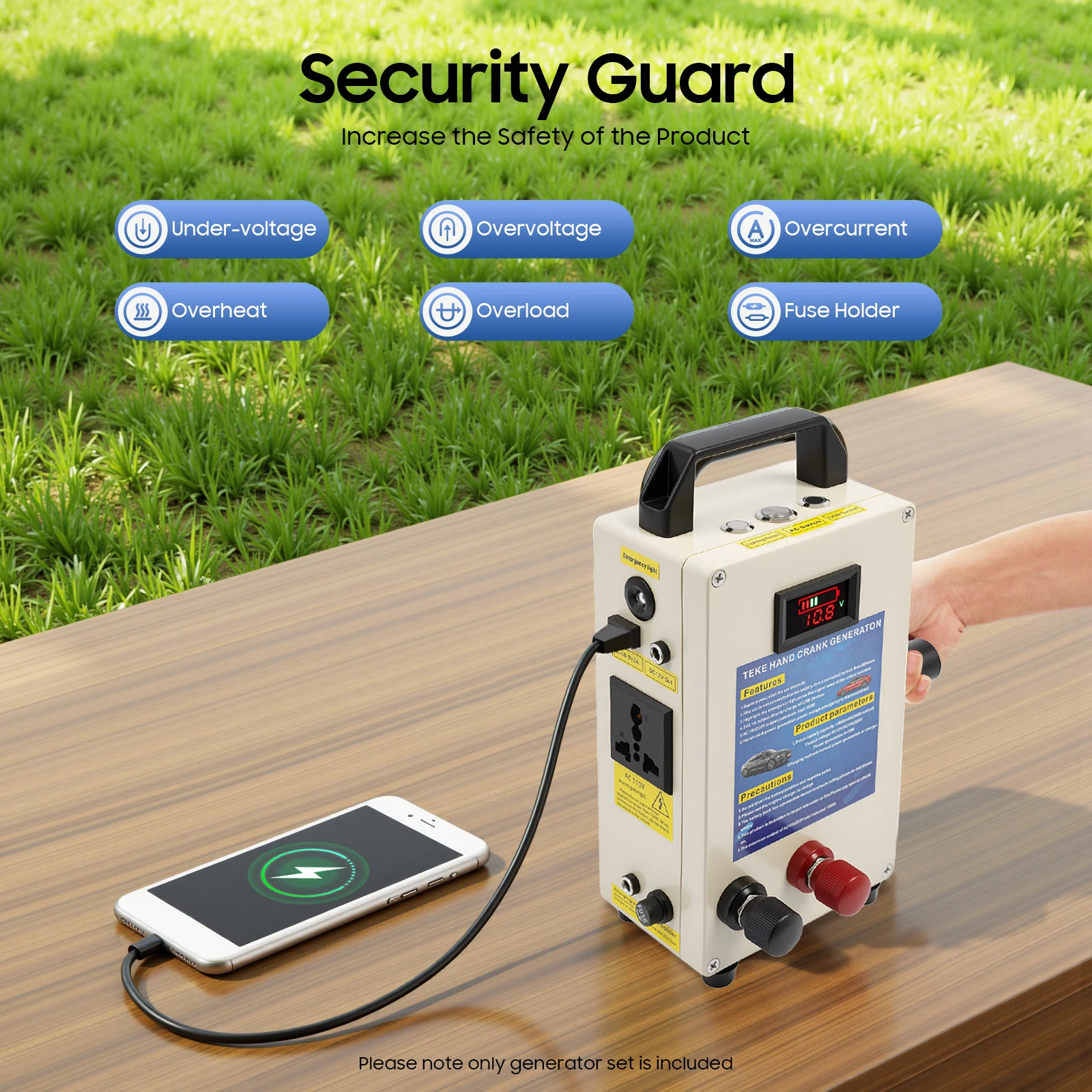 HG-15600 Hand Crank… - image