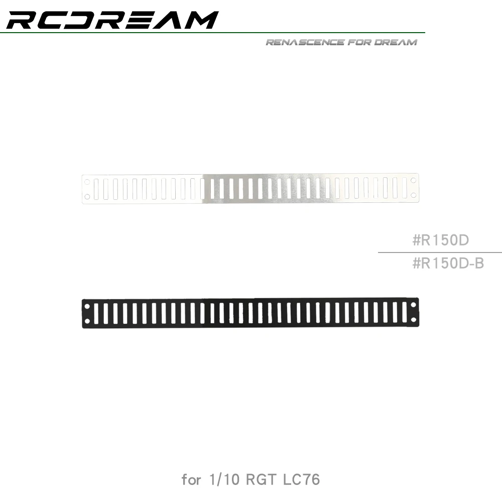 RCDream 1/10 Bonnet Heat Dissipation Decorative Grille Air intake ventilation Metal Sheet for 1/10 RGT EX86190 LC76 EX86160 LC79