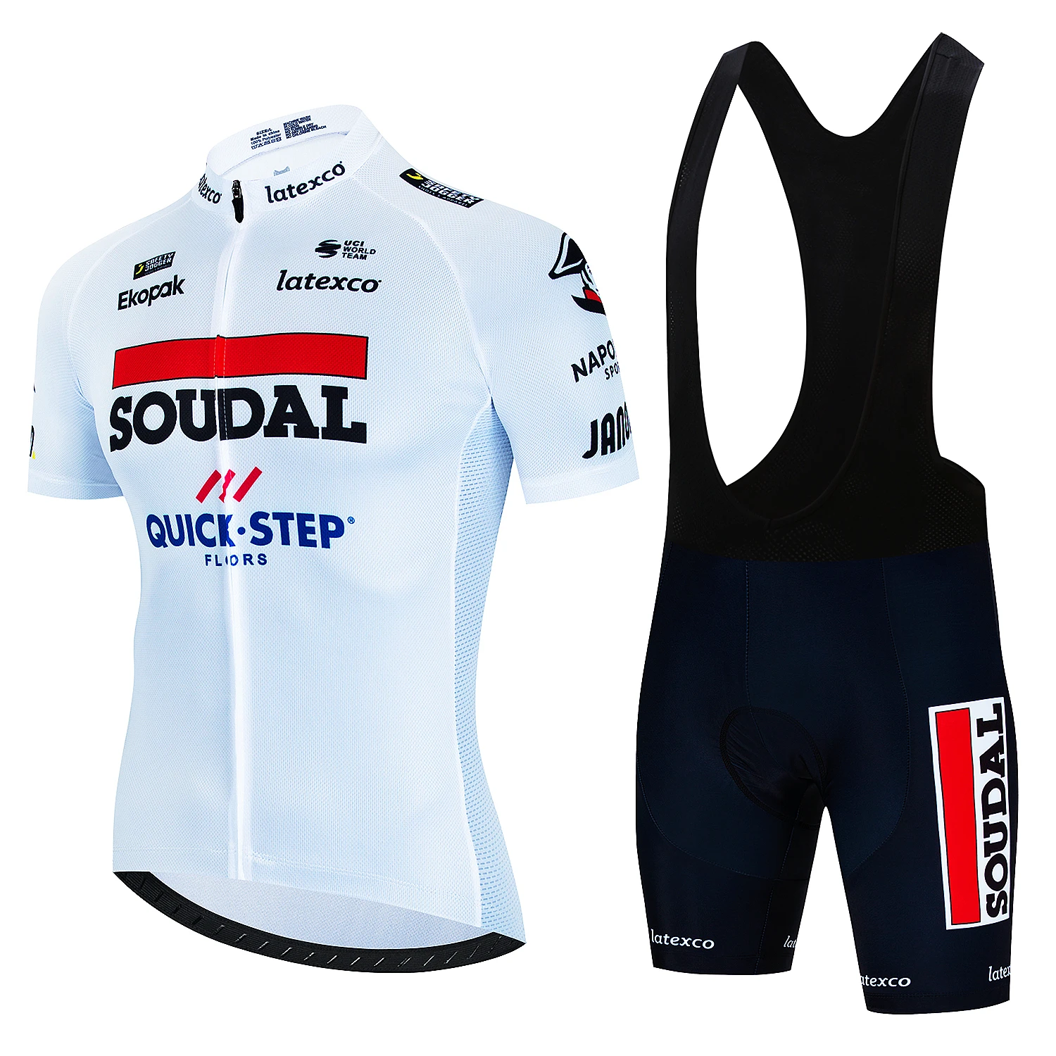

Мужской комплект одежды для велоспорта SOUDAL Quick Step, одежда для велосипедов 2024, летняя велосипедная майка, велосипедная куртка, мужские весенние шорты, нагрудник