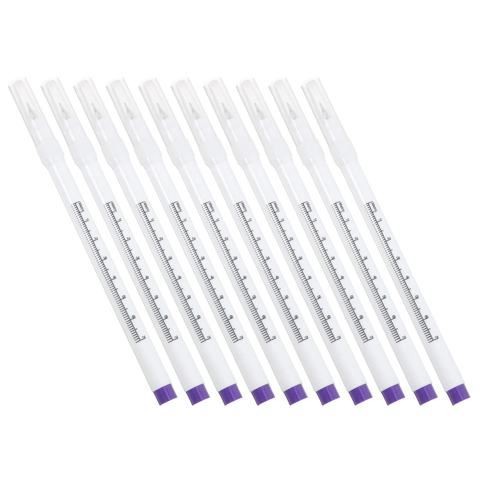 

10 Pcs White Marker Pen Tattoo Markers Skin Marking Pens Oil Ink Painting Pencil Fine Tip