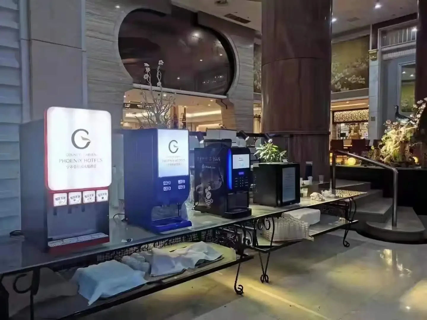 Topcool 전문 터치 스크린 디스플레이, 자동 커피 에스프레소 머신, 완전 자동 커피 머신