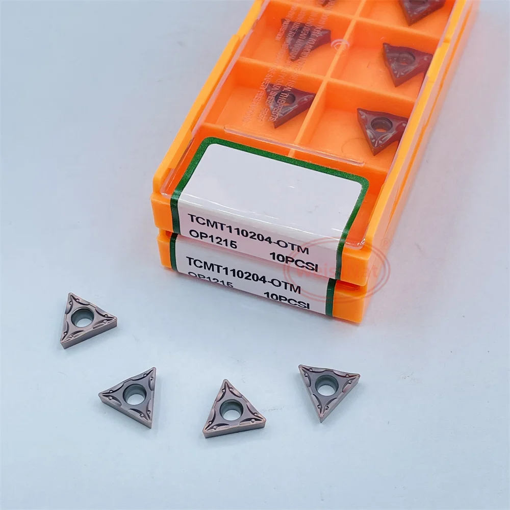 

OKEE TCMT090204,090208,110202,110204,16T304,16T308,220408-OTM OTR OTF OC2125 OC2325S OP1215 OP1315 Carbide Insert TCMT Inserts