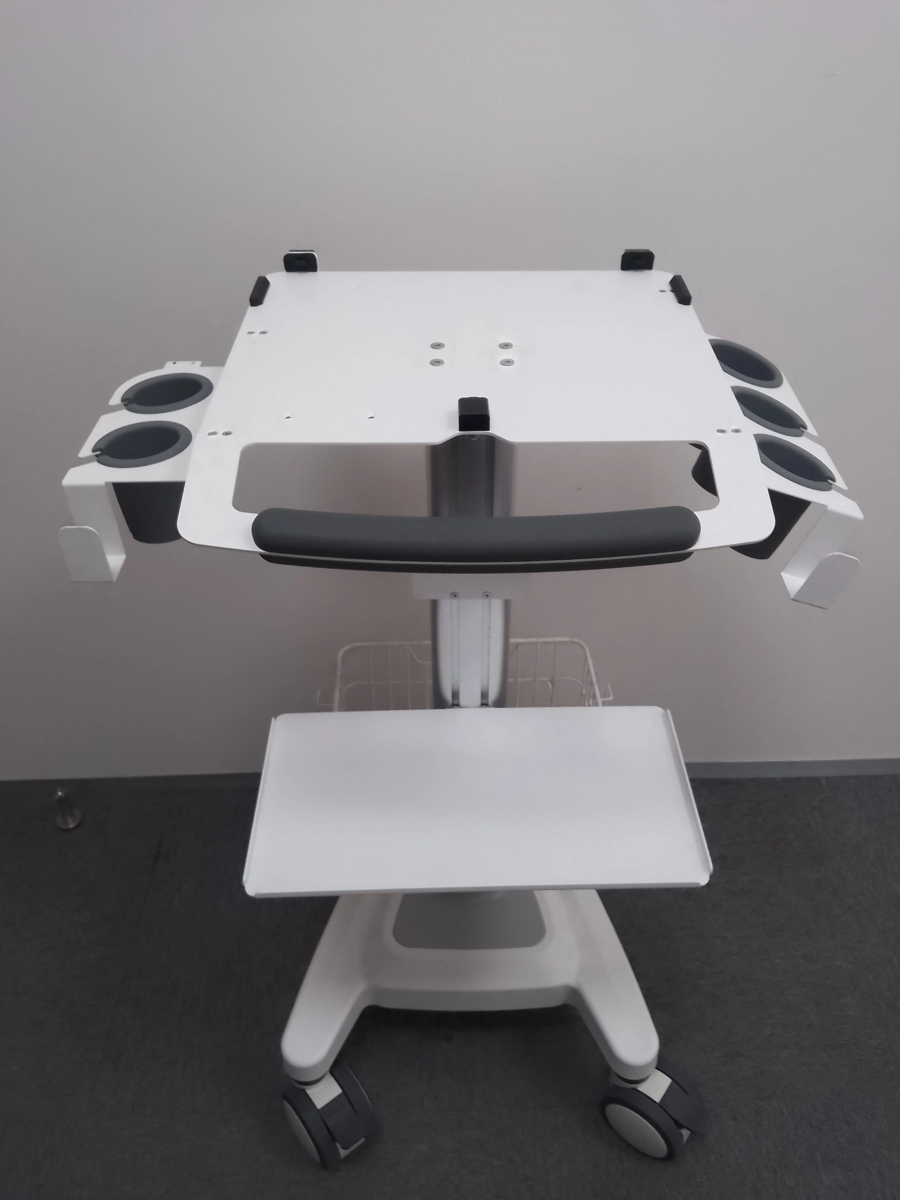 High Frequency Ultrasound Portable Trolley for Physical  Ultrasound Cart Ultrasound Trolley