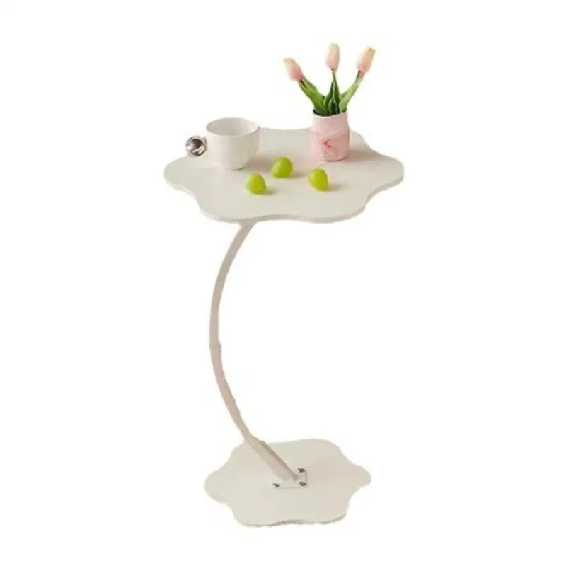 Joylive Cream Style Cloud Tea Table Living Room Movable Sofa Corner Table Modern Minimalist Internet Celebrity Small Tea Table