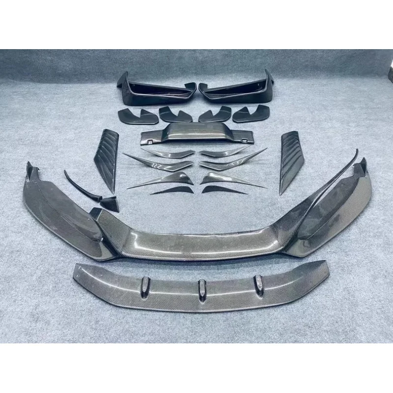 

Premium Car Accessories I8 Carbon Fiber Body Kit Front Side Skirt Diffuser Rear Spoiler Wing Bumper CaDurable