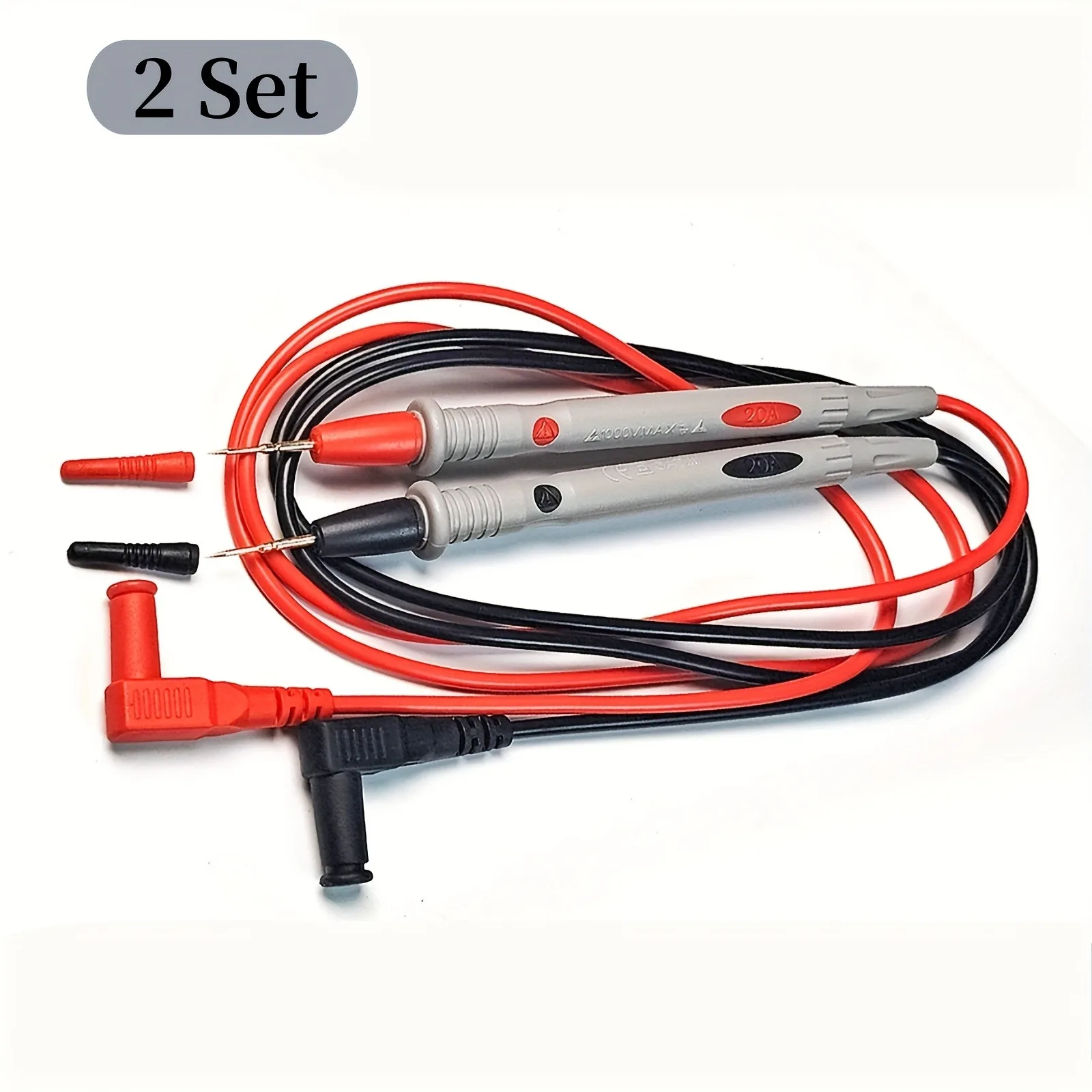 1000 فولت 10A الرقمية المتعددة التحقيق موصلات اختبار العالمي إبرة تلميح متعدد متر تستر الرصاص التحقيق سلك كابل القلم