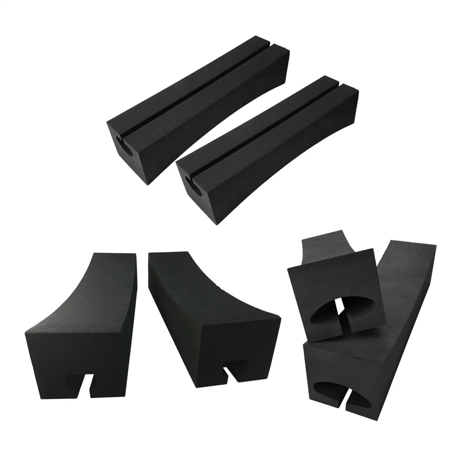 2x Car Top Kayak Carrier Accessories Easy Installation Spare Part Soft Professional Fittings Luggage Carriers Kayak Carrier image 3