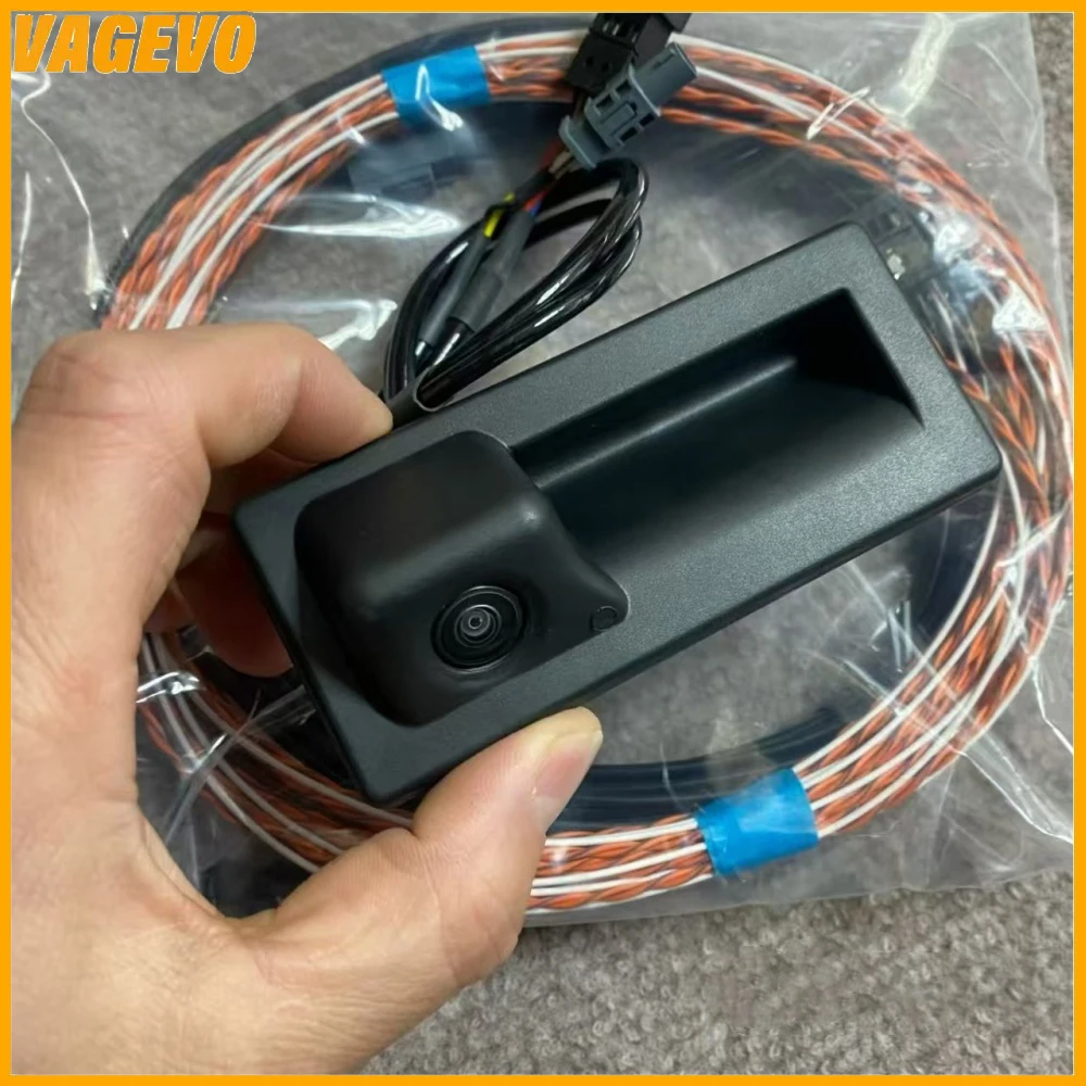 5NA 827 566 D 5NA82756D pour VW MQB Tiguan MK2 Touran 5T Caméra de recul avec lignes de guidage de trajectoire, Accessoires de voiture