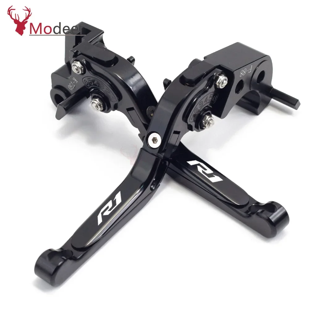 Motorcycle Accessories Adjustable Brakes Clutch Levers Handle Bar For YAMAHA YZFR1 YZFR1S YZF R1 S  2015 2016 2017 2018 2019