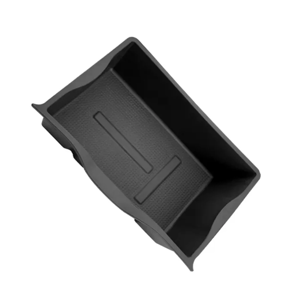 Under Seat Container Box ABS Car Seat Organizer Tray Under Seat Hidden Storage Box For Tesla Model Y