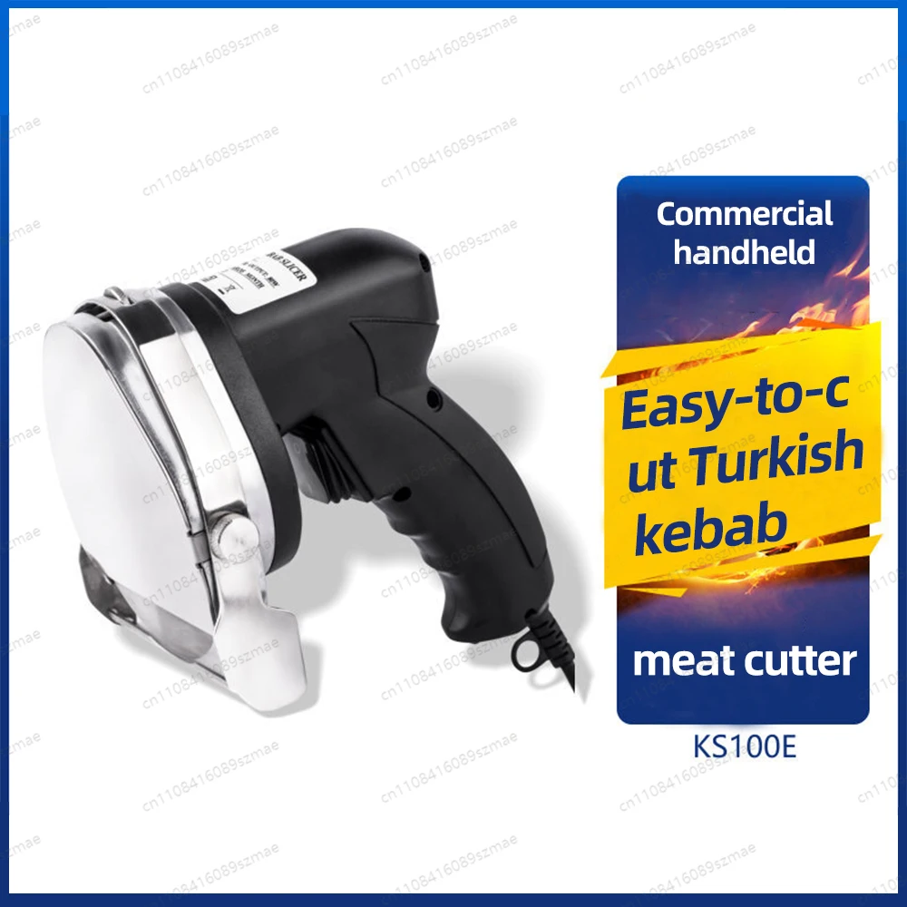 

Профессиональный электрический нож для шаурмы DIVEDEER, коммерческий слайсер из нержавеющей стали для турецкого кебаба, гироса и донер-кебаба