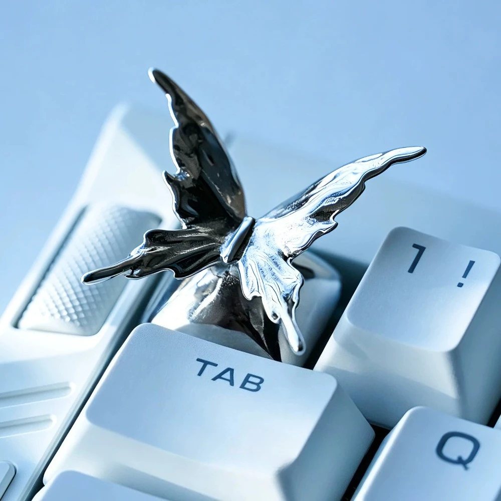 Original Personalized Keycaps Customized Metal Artisan Point Keycap ESC/Enter Key Cherry Profile Mechanical Keyboard Accessories