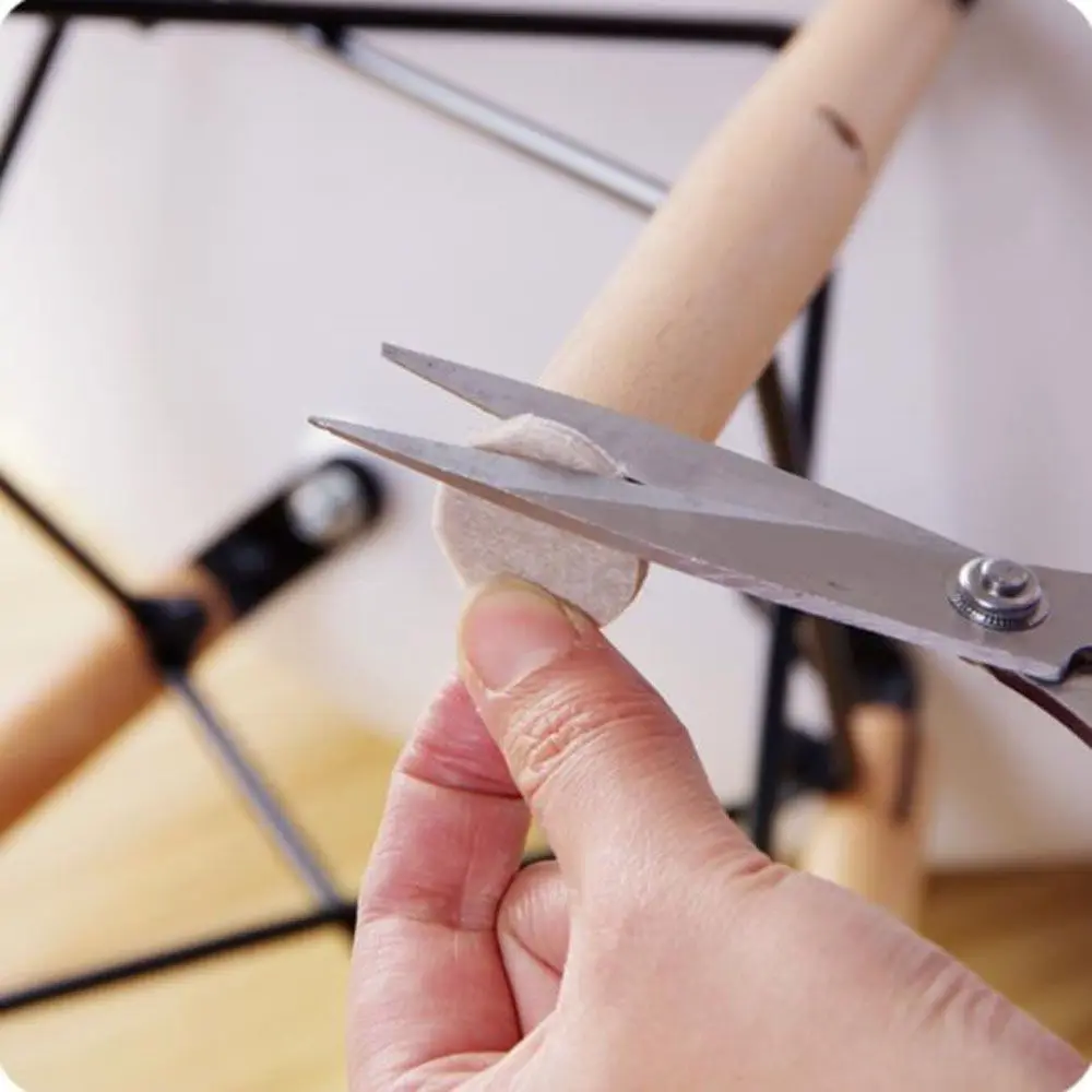 

Round Furniture Furniture Floor Self Adhesive Anti Scratch Floor Protect Pad Scratch Protector Table Leg Feet Pads Felt Pads