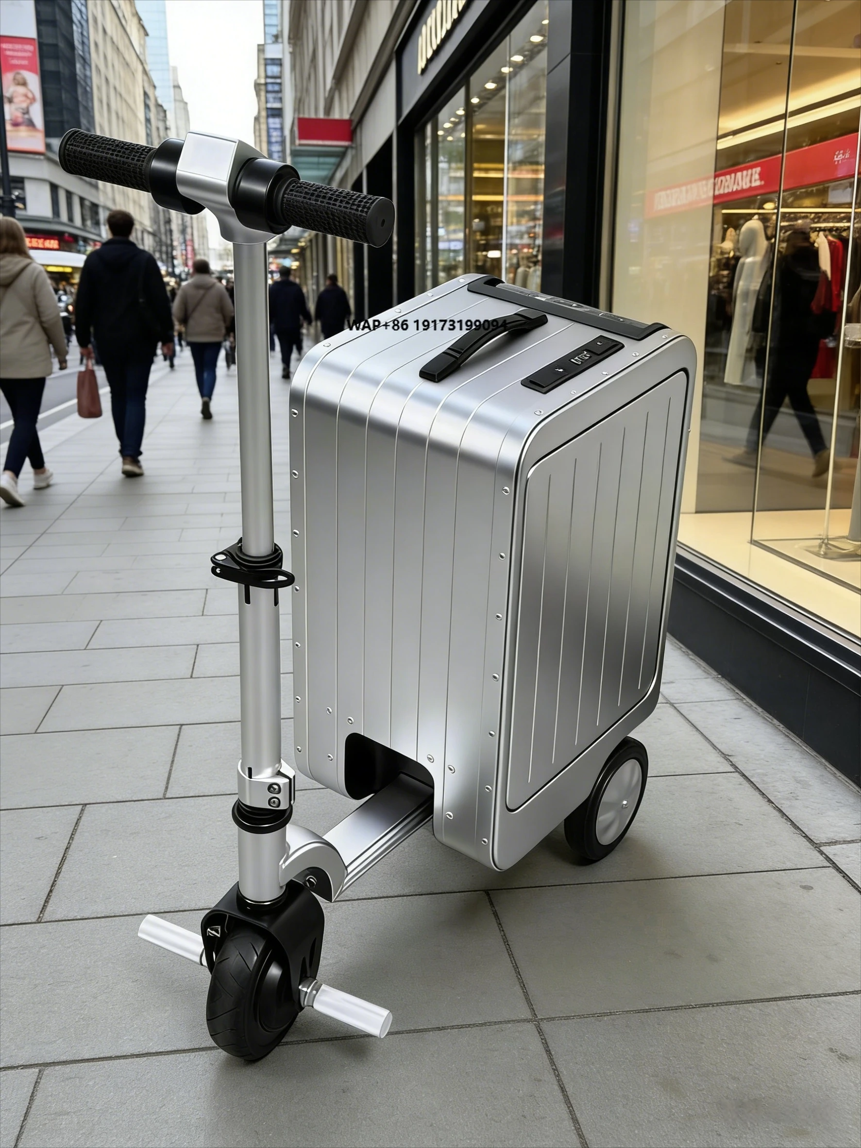 

FUTURE JOY TSA Lock Smart Luggage 20'' | Aluminum Hard Shell & Airline Approved