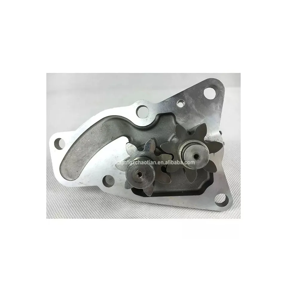 High quality excavator spare parts 21 teeth oil pump 4D95 engine oil pump 16mm 6206-51-1100