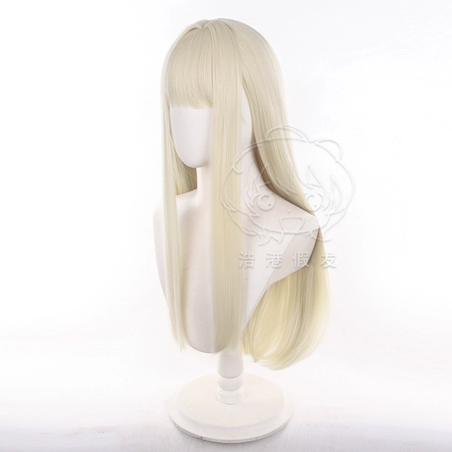 Pelucas de Cosplay de Anime My Dress-Up Darling para mujer, peluca de Cosplay de Arcángel Haniel de Halloween, pelo sintético resistente al calor para fiesta + gorro de peluca