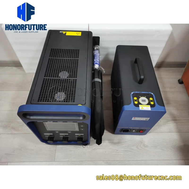 

Air-Cooled Handheld Laser Spot Laser Welder Automatic Pulse Lazer Welder Jewelry Spot Welding Machine with 600w Power