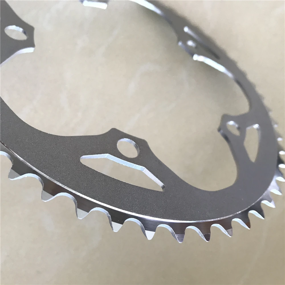 Road Bicycles Chainring 130 BCD 38T 39T 40T 42T 44T 46T 48T 50T 52T 53T 56T Folding Bike Chain Wheel CNC Silvery Rings