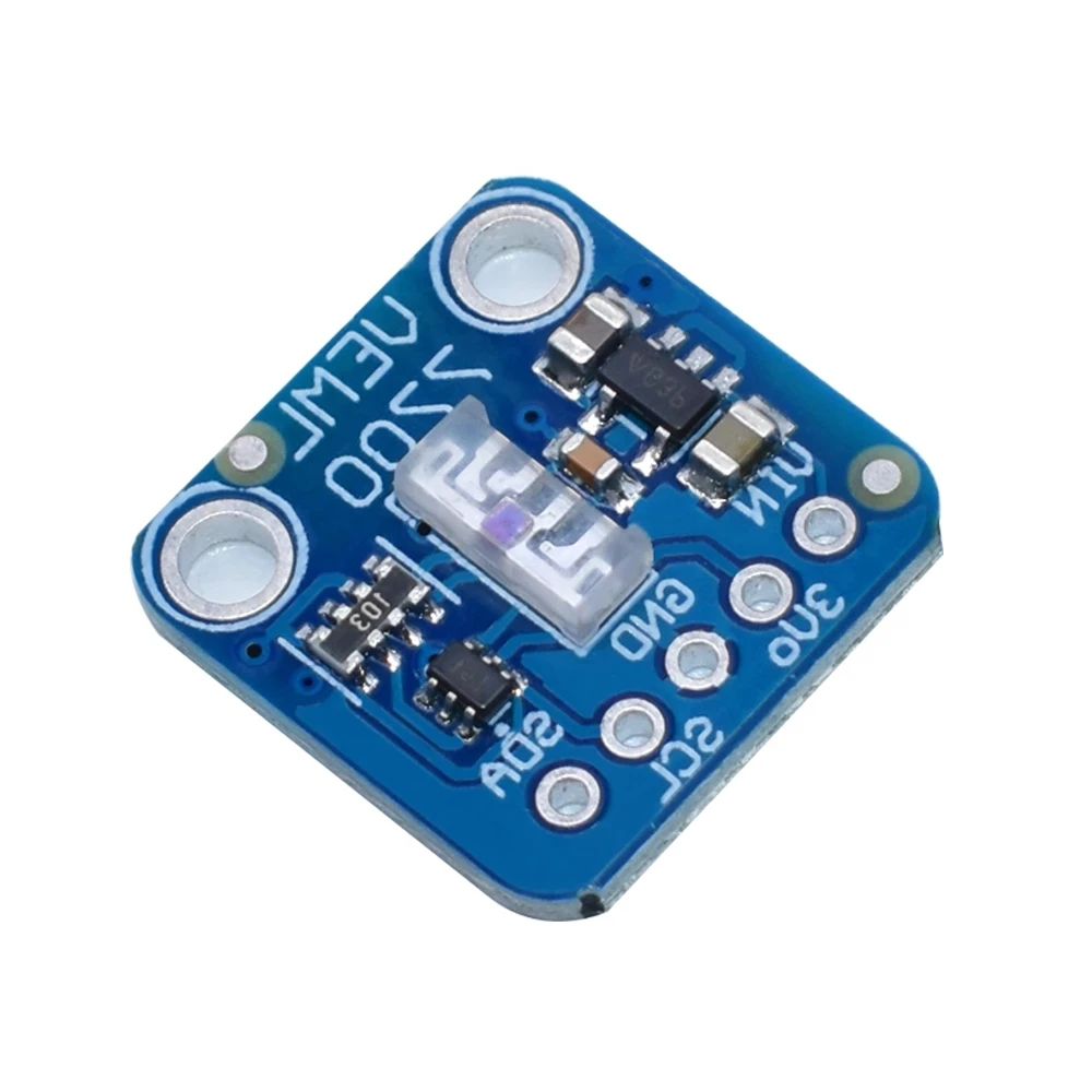 Módulo Sensor de Luz Ambiente para Arduino Raspberry Pi, VEML7700, Lux Light Measuring Sensor Board, 3.3V, 5V, I2C, IIC Interface, 120k