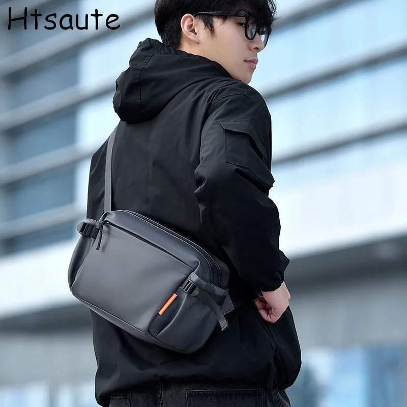 

Top Quality Men's Messenger Crossbody Bags Single Shoulder Bags Large Capacity Laptop Multi Pocket Sports Sling Bag for Men