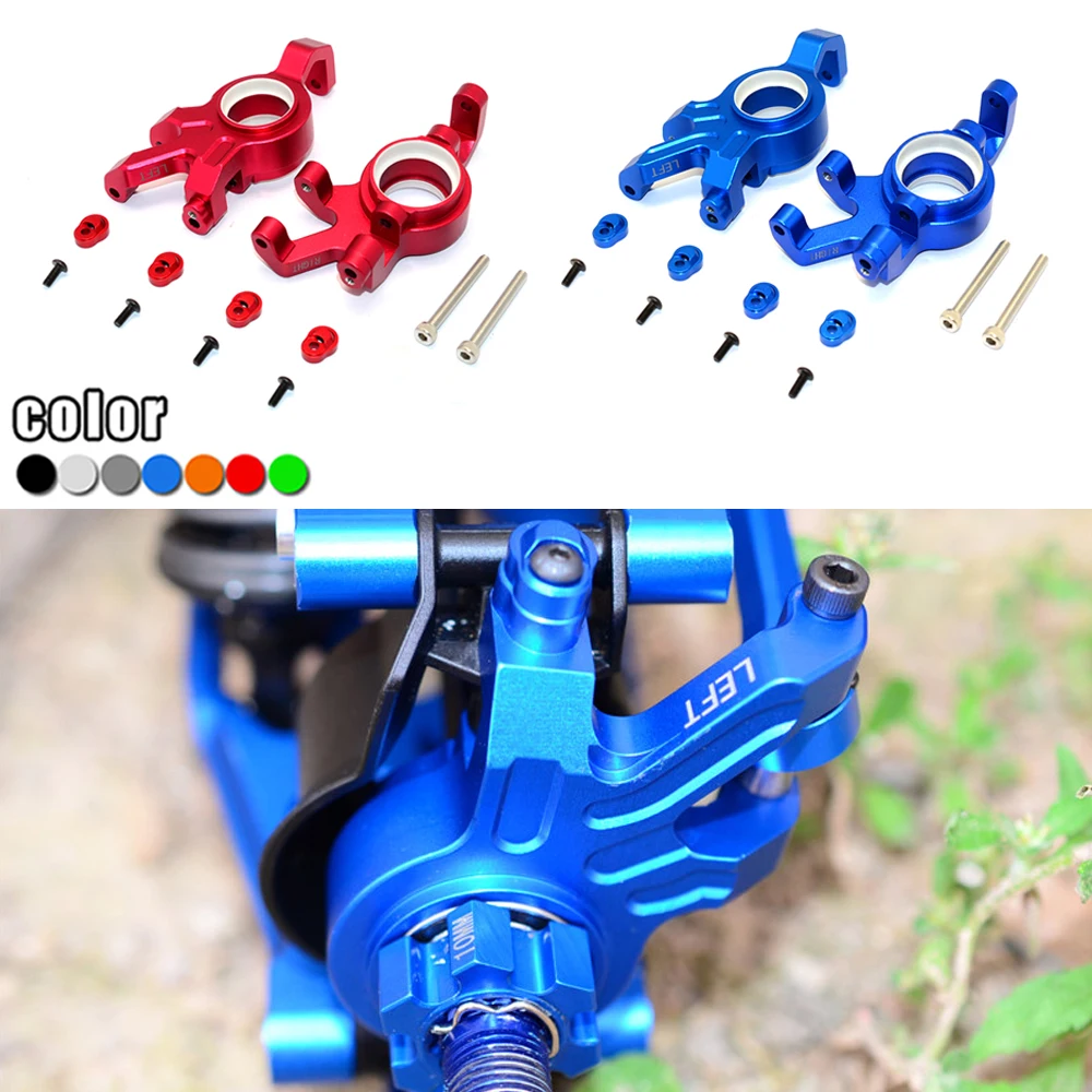 

Metal Aluminum Front steering cup Steering blocks Steering Knuckle 7737/7737X for 1/5 X-Maxx 6S/8S 77086-4 77076-4 Monster Truck