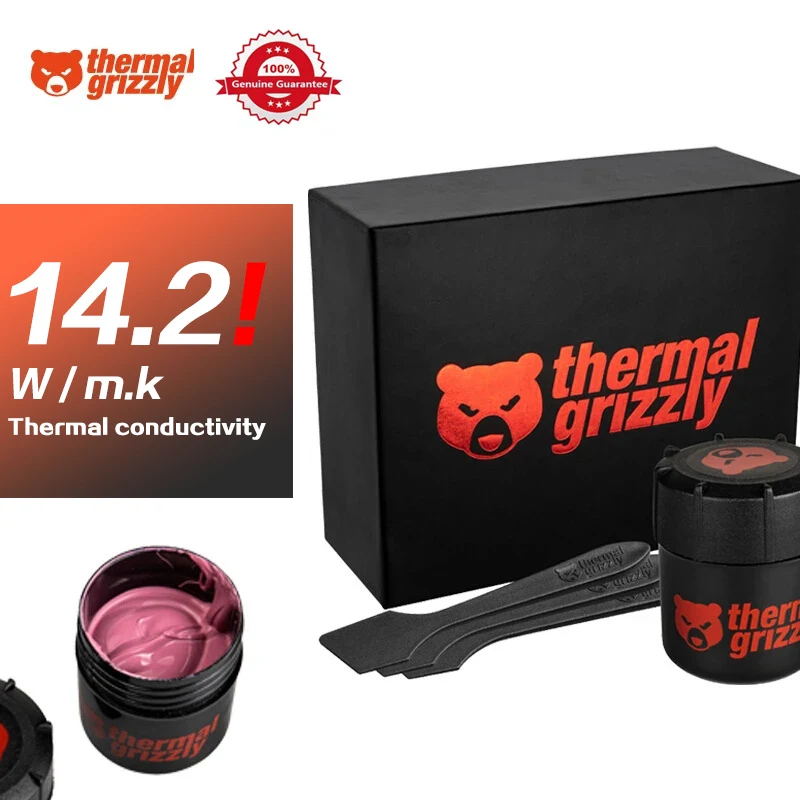 Thermal Grizzly KE 14.2W/MK Computer Thermal Paste Large Capacity Thermal Paste Conductivity For CPU GPU Graphics Card Notebook