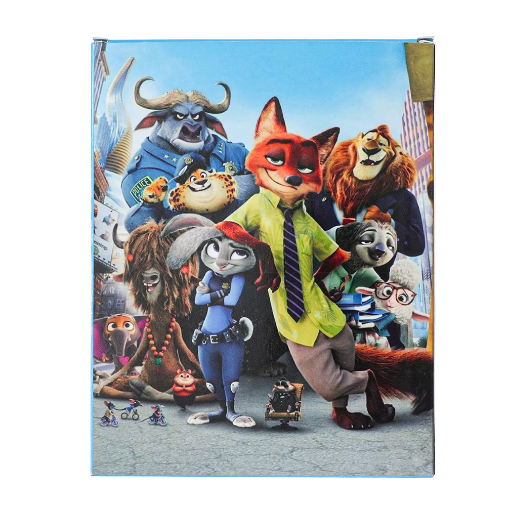 Boîte aveugle de figurines à breloques Disney Zootopia Judy & Nick, accessoire de bricolage, jouet cadeau d'anniversaire, pendentif de collection de dessin animé