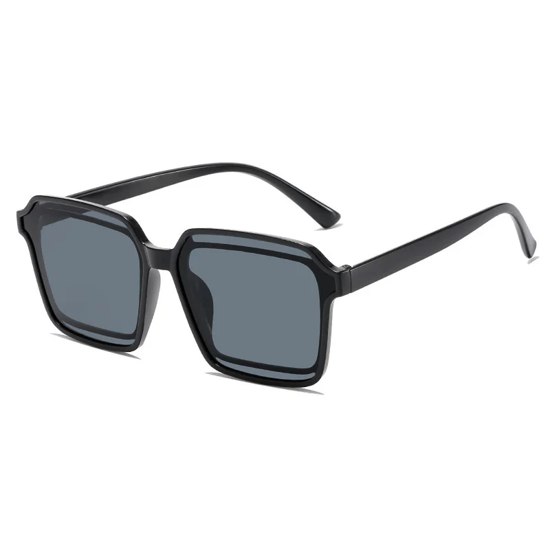 hollow sunshade avant-garde Sunglasses double-layer square eye protection anti ultraviolet glasses face small sunglasses