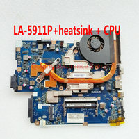 NEW75 LA-5911P MBNA802001 MBWVE02001 For Acer aspire 5552g 5551g Motherboard + heatsink + CPU