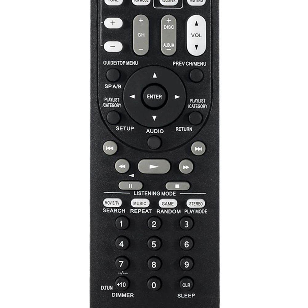 Télécommande Remplacement RC-762M pour Onkyo AV Récepteur HT-R380 HT-R290 HT-R390 HT-R538 TX-SR308 HT-S3400 HT-RC230