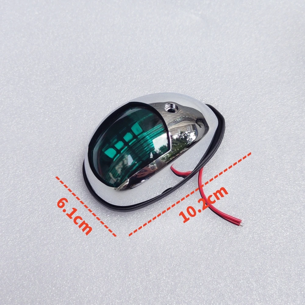 2 pçs moldura cromada led luze - Running Gear Boat avaliação e preço
