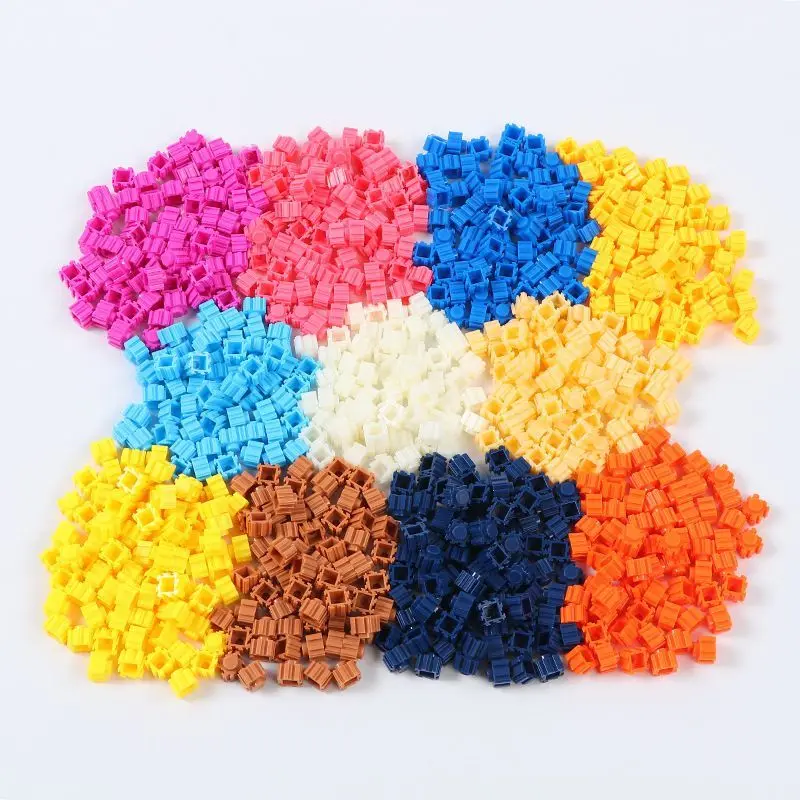 6319 Pieces of Particle Building Blocks 3D Assembly Model Toys DIY Handmade, Suitable for Birthdays, Valentine's Day, and Parties