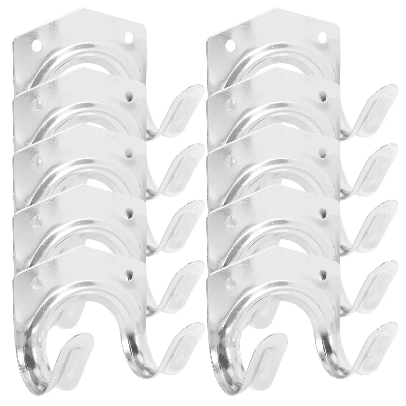 

10 Pcs Board Hooks Heavy Duty Wall Mount J Heavy Duty Wall Hooks Shape Hose Holder Universal Garage Tool Storage ganizers