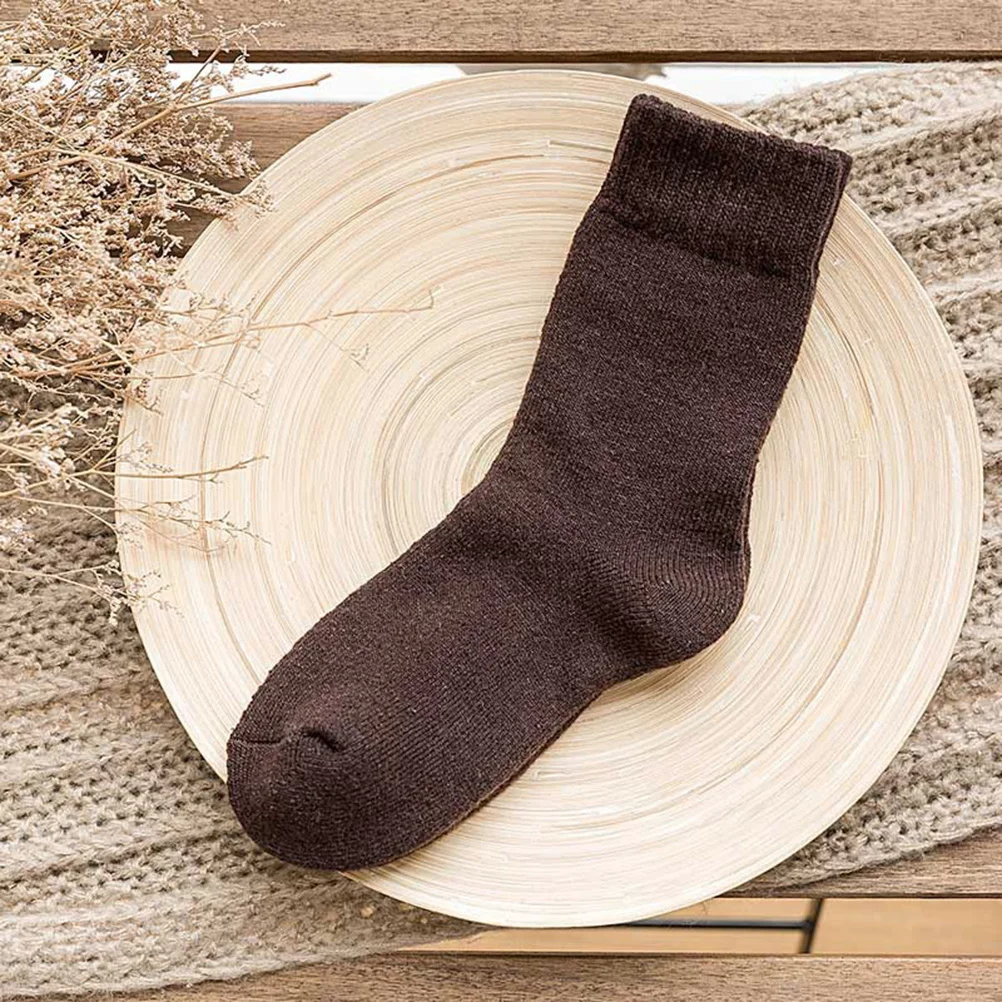 

Мужская кровать, толстые мужские термобелье, мягкие толстые теплые удобные зимние носки до щиколотки, мужские носки для сна