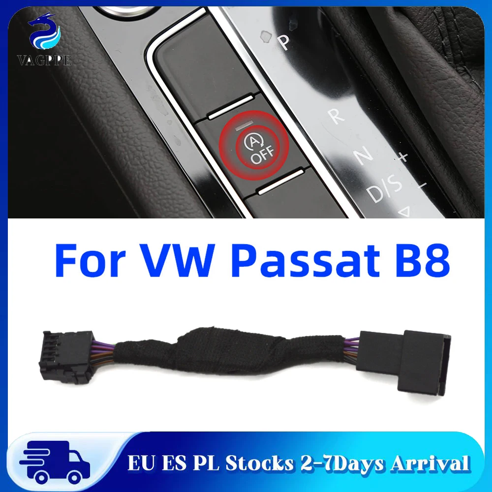 Image of Für Golf MK7 7.5 Passat B8 Tiguan MK2 Automatisches Start-Stopp-Motorsystem Abschaltgerät Steuerungssensor Stecker Stop-Deaktivierung