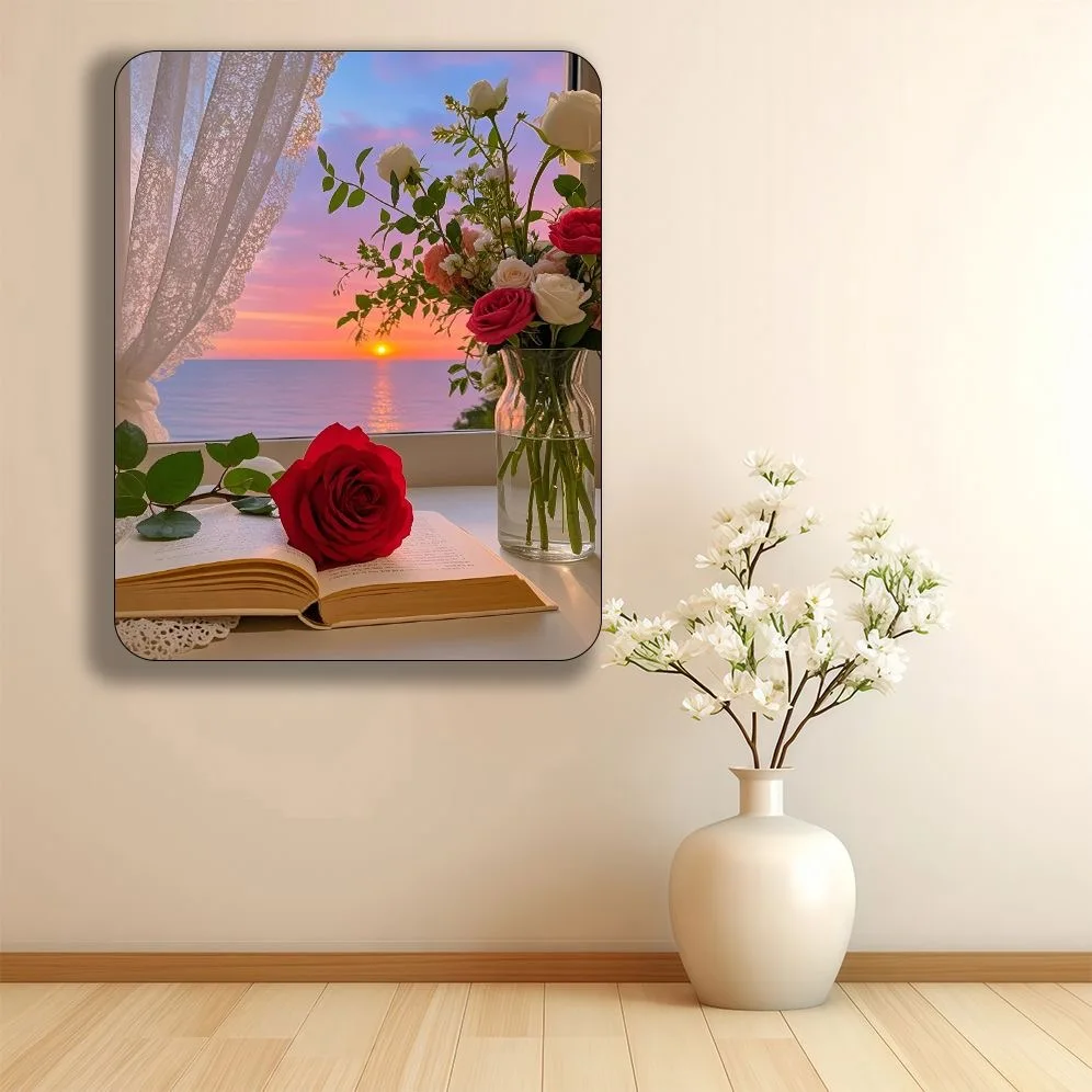 

Custom Photo Personalized Ornaments,Custom Painting Your Photo on Density Board,Home Decor Gift for Family,Lover,Pet Art Picture