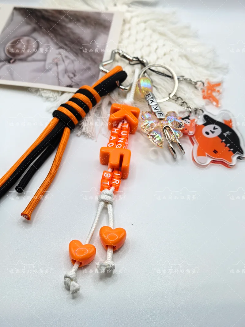Handmade Thai Star TV Series คาธ The Eclipse First Khaotung Yuzumumu Bag Decoration Accessories Bag Pendant Keychain