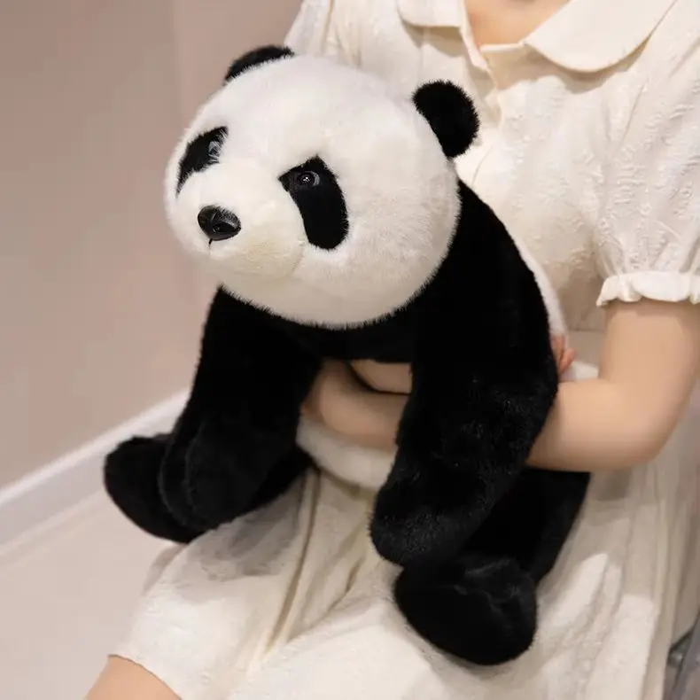 30-55cm Cartoon Lying Panda Animals  Plush Cute Toys Funny Adorable Panda Stuffed Super Soft Doll For Christmas Birthday Gifts view 6