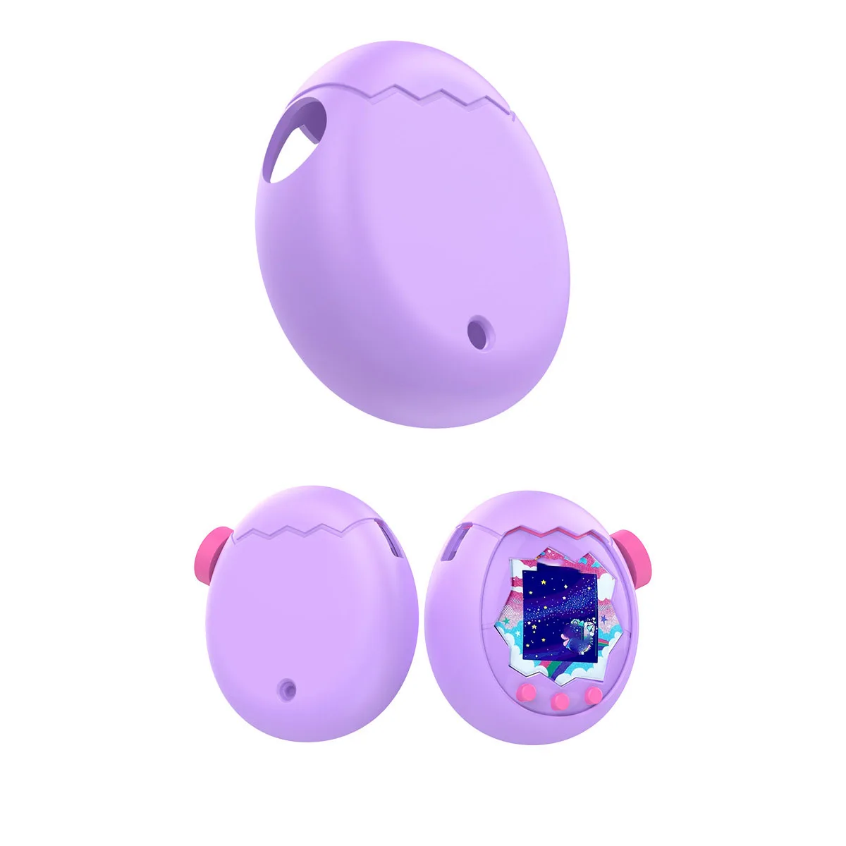 

Games Console Soft Cover Liquid Silicone Fall Resistant Cute Protective Cover Non-Slip For Tamagotchi Paradise Games Accessories